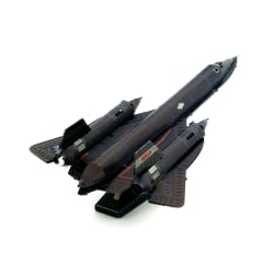 3D Puzzle Metal - Kuuluisat ajoneuvot - SR-71 Blackbird Color