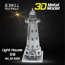 3D Puzzle Metal - Rakennukset - Majakka