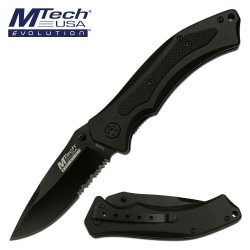 MTech Evolution - MTE-A002-BK - ASSISTED FOLDING KNIFE Svart