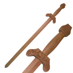 1602 - Tai Chi Tränings svärd i lövträ 36" Långt