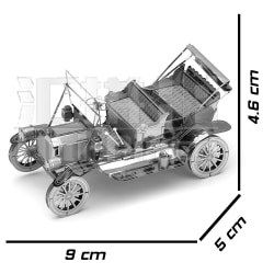 3D Puzzle Metal - Kuuluisia klassikoita - auto