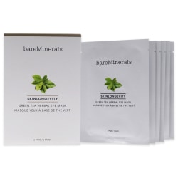 Skinlongevity Green Tea Herbal Eye Mask av bareMinerals 6 par 6Pairs