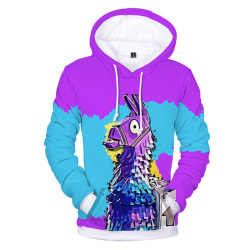 Hoodies Fancy Vuxen Sweater-shirt Spel Printed Top Alpaca 2XL