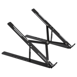 Bärbar bärbar stativ med 6 vinklar justerbar Förbättra hållningen Black