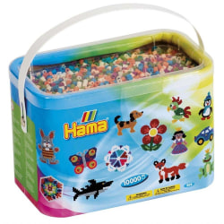 Hama Midi Beads 10000 pcs in bucket Mix 58 - Hama
