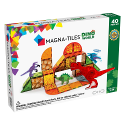 Magna-tiles, Dino World - 40 pcs