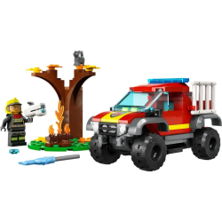LEGO City 60393 Redning med firehjulstrukket brandbil
