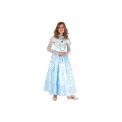 Prinsessklänning ljusblå/Vit 3-5 År - Alrico