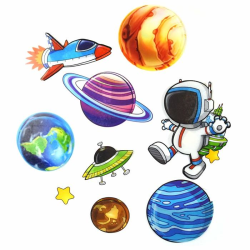Stickers 3D Space - Robetoy