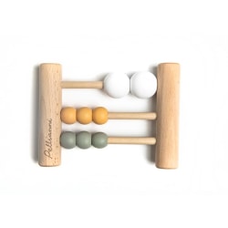 Wooden Abacus Mustard - Pellianni
