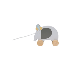 Træk legetøj Elephant - Tryco