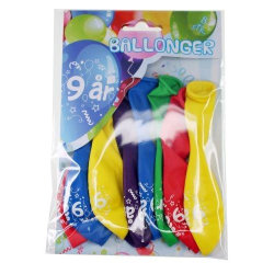 Årsballonger 9 År - Tinka