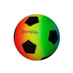 SportMe Regnbågsboll Fotboll Stor, 22 cm