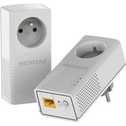 NETGEAR-paket med 2 kabeldragna PLC: er - 1000 Mbp / s med filt