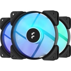 PC-fläkt - FRACTAL DESIGN - Aspect 12 RGB PWM Black Frame 3-pac