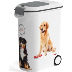 CURVER Älskar husdjur kibble container 20 kg - vit - för hundar