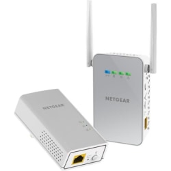 NETGEAR-paket med 2 PLC-adaptrar Gigabit 1000 + Wifi PLW1000-10