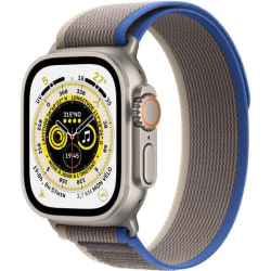 Apple Watch Ultra GPS + Cellular - 49mm - Titanium - Blue/Grey