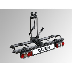 Eufab Raven 2-faldig hopfällbar cykelhållare