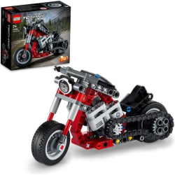 LEGO 42132 Motorcykeln, modell att bygga 2 i 1, Byggleksak, Pre