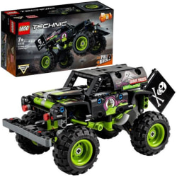 LEGO Technic 42118 Monster Jam Grave Digger Toy Truck &amp; Off-Road Buggy 2-in-1 Transformation Set