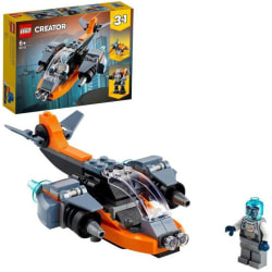 LEGO Creator 3-i-1 31111 Cyber Drone 3-i-1 byggsats inklusive C