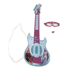 THE FROZEN QUEEN - Lysande elektronisk gitarr med glasögon utru