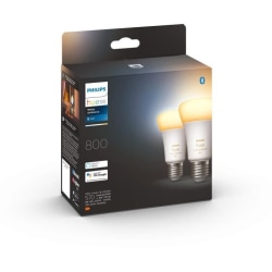 PHILIPS Hue White Ambiance - E27 smarta LED-lampor - Bluetooth-