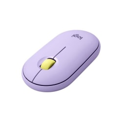 Logitech - M350 Trådlös mus med Bluetooth - Lavender Lemonade