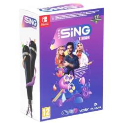 Let's Sing 2024 - Nintendo Switch-spel - Med 2 mikrofoner