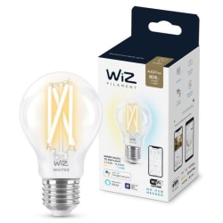 WiZ-ansluten glödlampa Vit variabel E27 60W