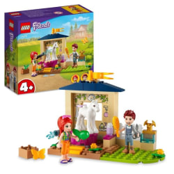LEGO 41696 Friends Pony Grooming Stall, Leksak med häst för bar