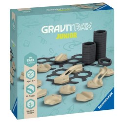 GraviTrax JUNIOR Trax expansionsset - 00027401 - Marmorkretsar - 3 åringar