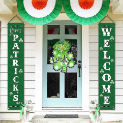 St Patricks Day Decorations Outdoor - Irish Shamrock Decor