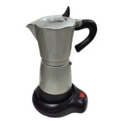 Elektrisk kaffebryggare Material av aluminium Kaffekannor Moka Pot