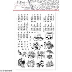 Stampo Bullet Journal Clear Stamps - Universal Months - 25 st