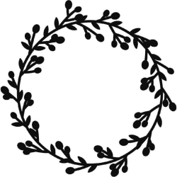 Dies 'Merry Christmas - wreath' av Artemio