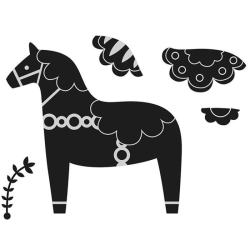 Die 'Folk Horse' av Artemio