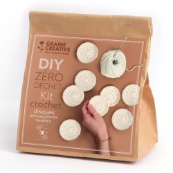 DIY Kit - Tvättbara sminkborttagningsskivor - miljövänlig