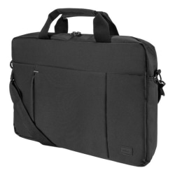 DELTACO laptopväska, för laptops upp till 15,6", polyester, svar
