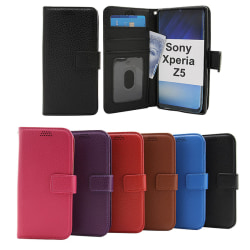 New Standcase Wallet Sony Xperia Z5 (E6653) Lila