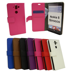 Standcase Wallet Nokia 8 Sirocco Vit