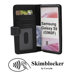 Skimblocker Plånboksfodral Samsung Galaxy S9 (G960F) Svart