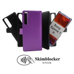 Skimblocker Magnet Wallet Sony Xperia 1 II (XQ-AT51) Lila
