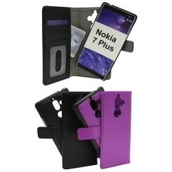 Magnet Wallet Nokia 7 Plus Lila