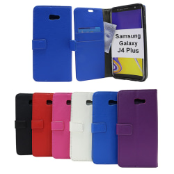 Standcase Wallet Samsung Galaxy J4 Plus (J415FN/DS) Svart