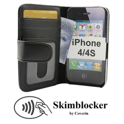 Skimblocker Plånboksfodral iPhone 4/4S