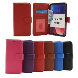 New Standcase Wallet LG V30 (H930) Svart