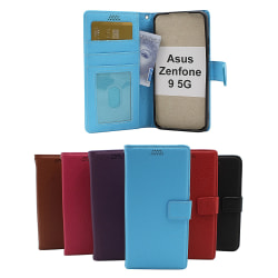 New Standcase Wallet Asus Zenfone 9 5G Svart