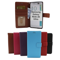 New Standcase Wallet Samsung Galaxy Note 20 Ultra 5G Svart